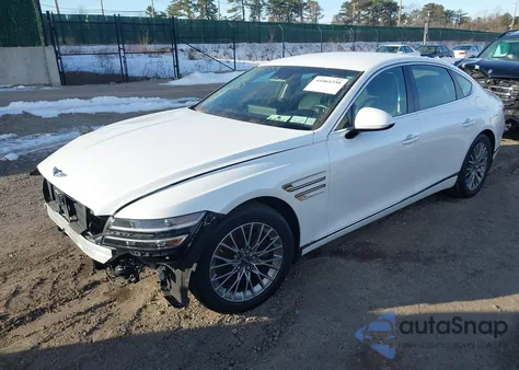 2022 Genesis G80 2.5T Awd z USA, uszkodzony, nr VIN KMTGB4SC5NU093168